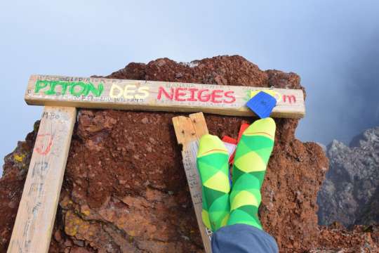 Mit den Socken um die Welt